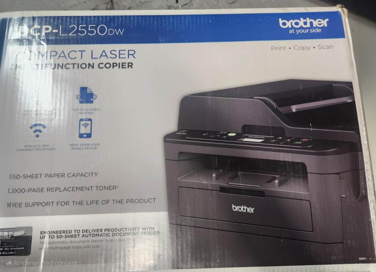 Brother DCP-L2550DW Compact Laser Multifunction Copier - photo 3