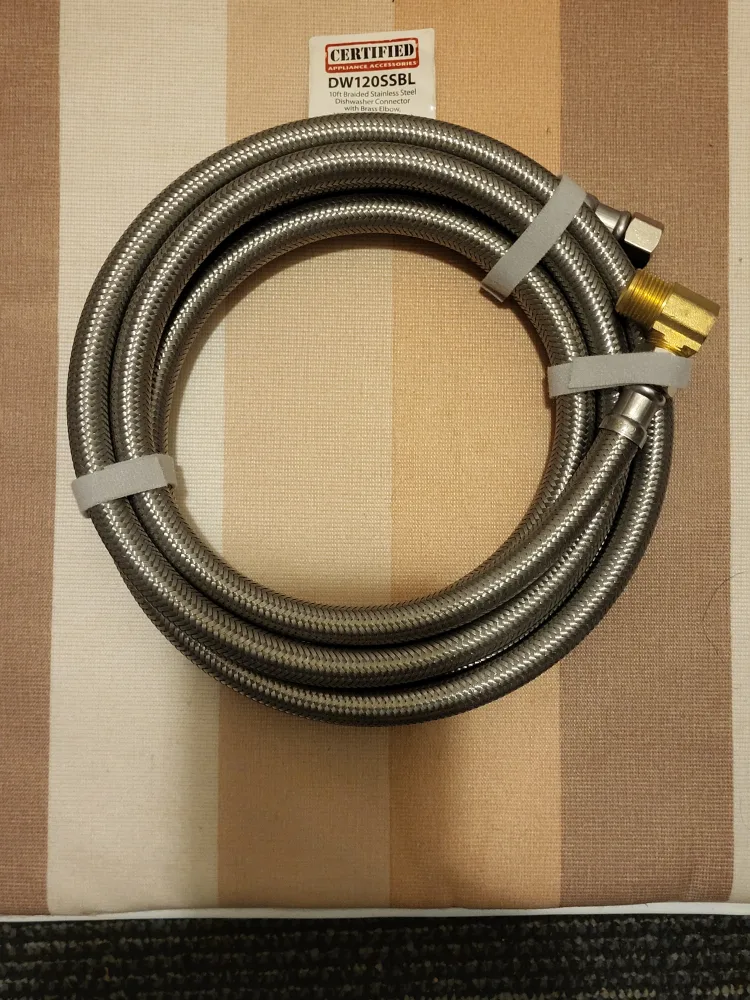 Certified Appliance Accessories Dishwasher Supply Line X2 image indicator(4)
