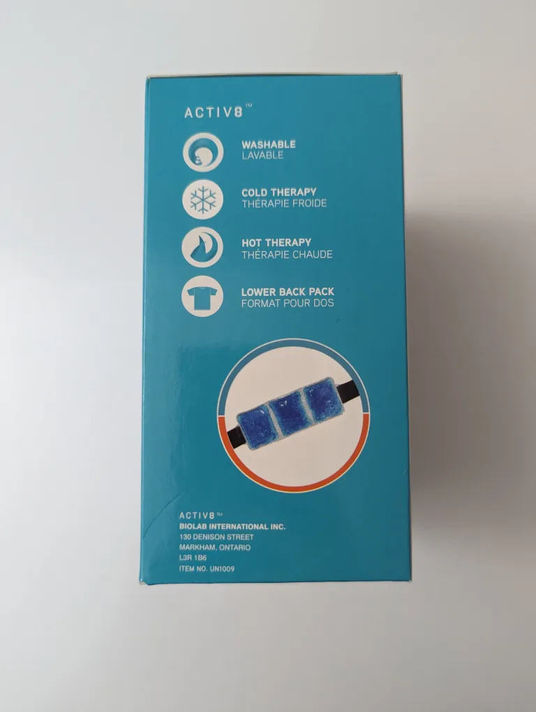 Activ8 Hot & Cold Gel Bead Therapy Pack - Lower Back image indicator(2)