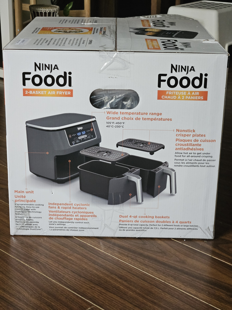 Ninja Foodi 2-Basket Air Fryer - photo 3