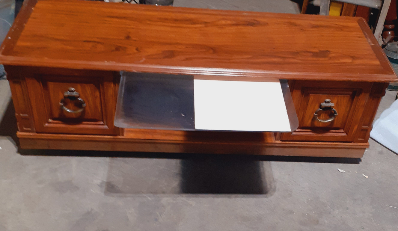 Wooden coffee table - photo 3