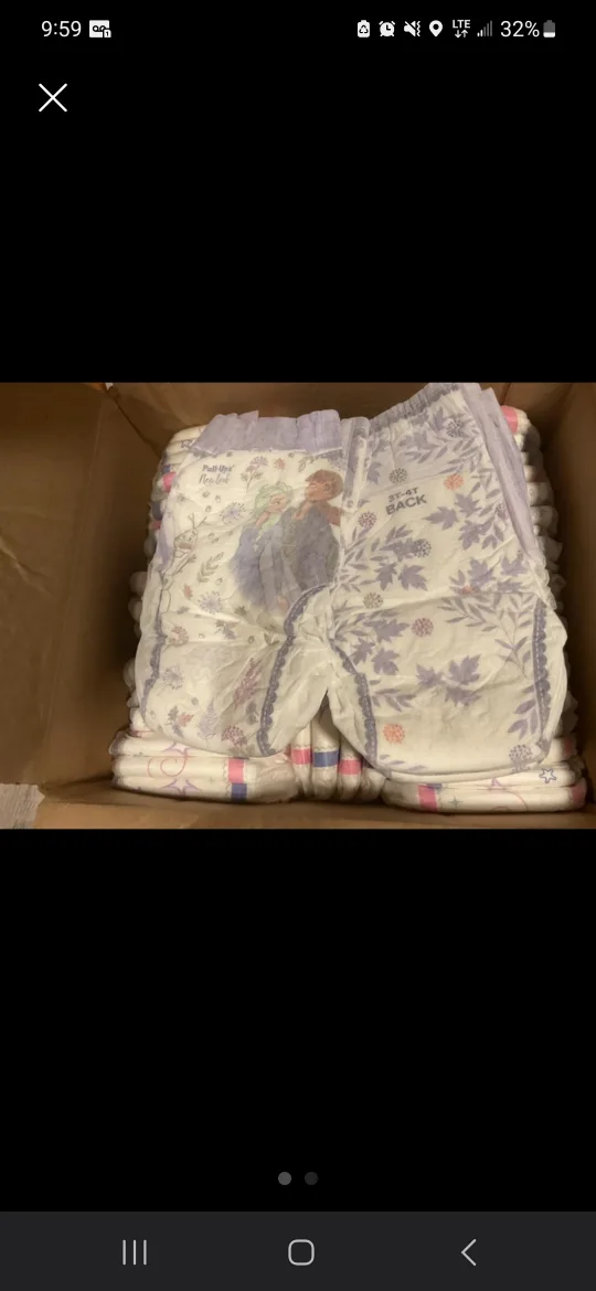 🧡Pull-Ups Frozen Training Pants Size 3T-4T thumbnail