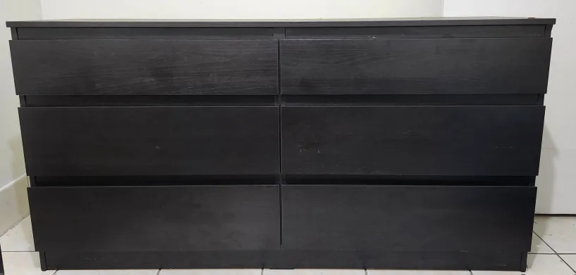 ikea malam 6 drawer dresser and 2 drawer chest image indicator(3)