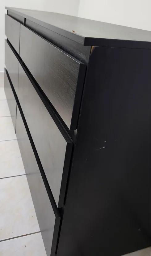 ikea malam 6 drawer dresser and 2 drawer chest image indicator(7)