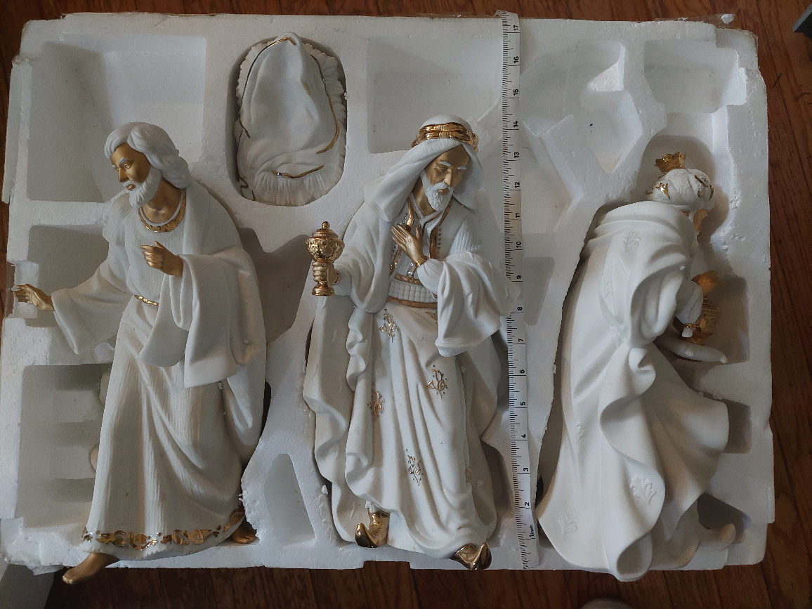 Ceramic Nativity Set