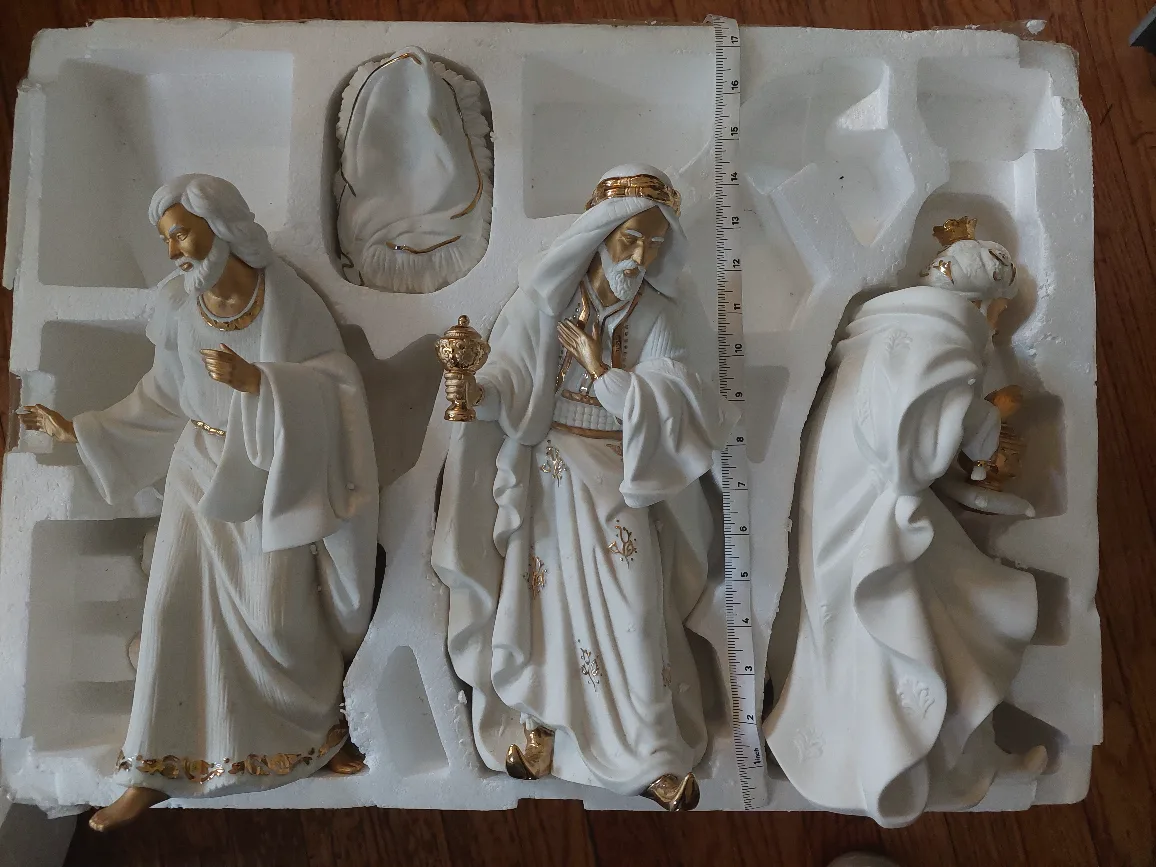 Ceramic Nativity Set