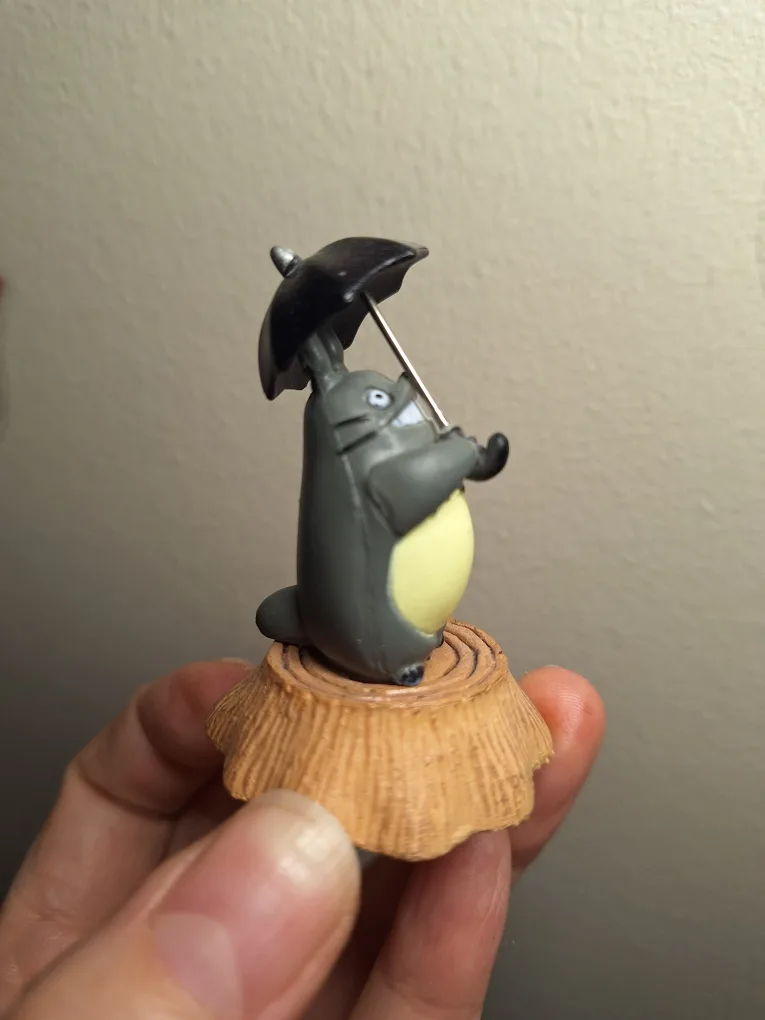 Totoro Figurine with Umbrella image indicator(3)