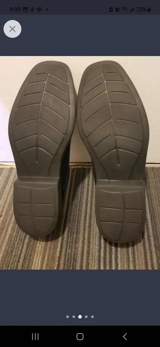 BOSTONIAN Flex Lite 25895 Leather Shoes Flexable,Light Wt.Sz:9.5 image indicator(4)