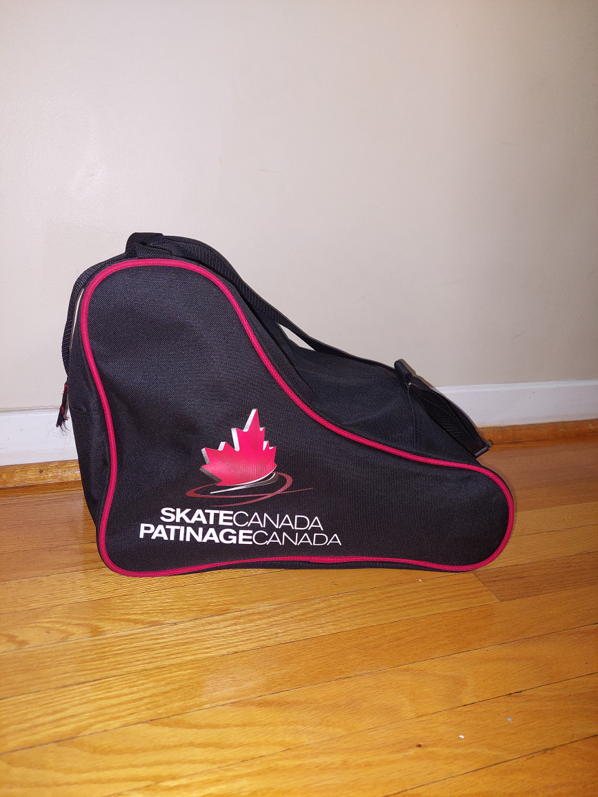 Skate Canada Black Skate Bag