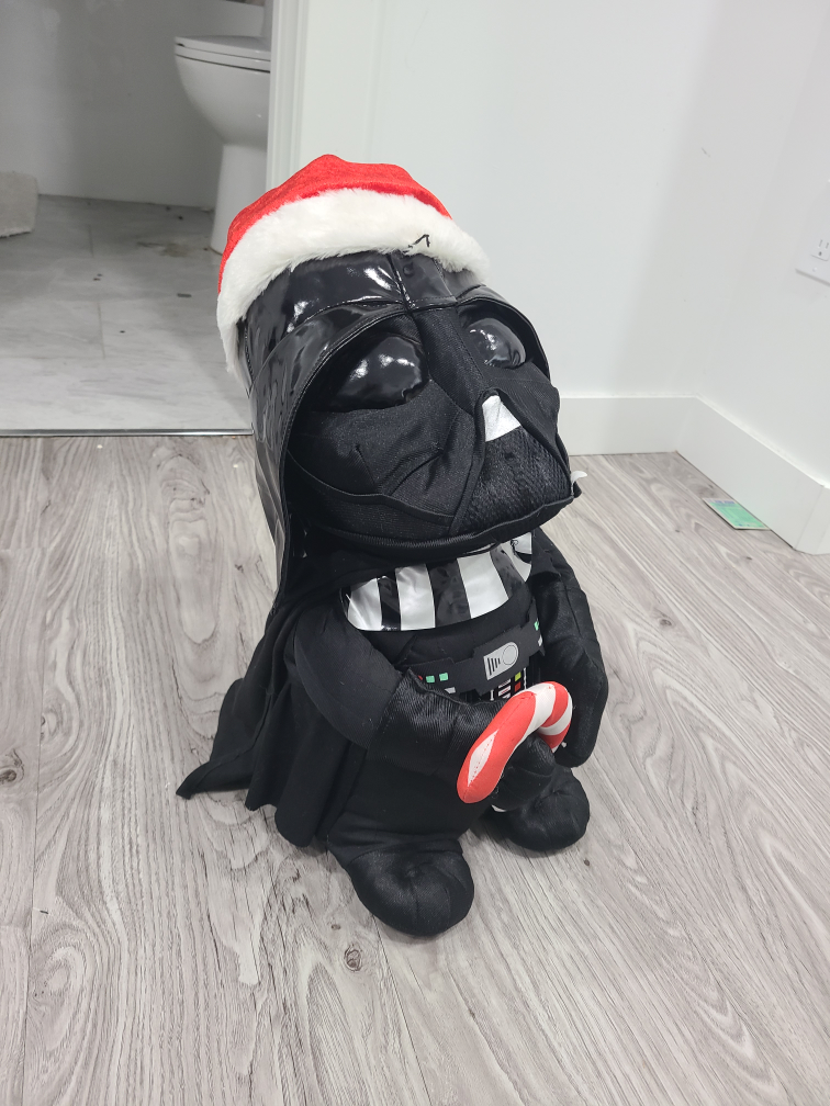 Star Wars Darth Vader Plush Christmas Door Greeter