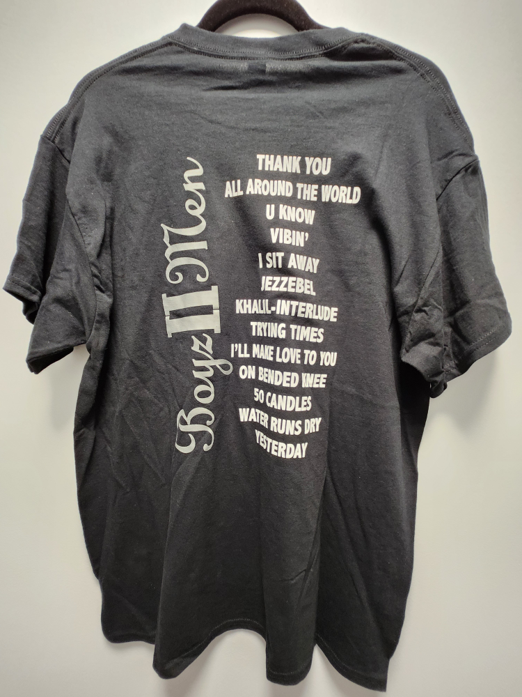 Boyz II Men 91 Tour T-Shirt (sz. L) #ThriftyPicks - photo 2