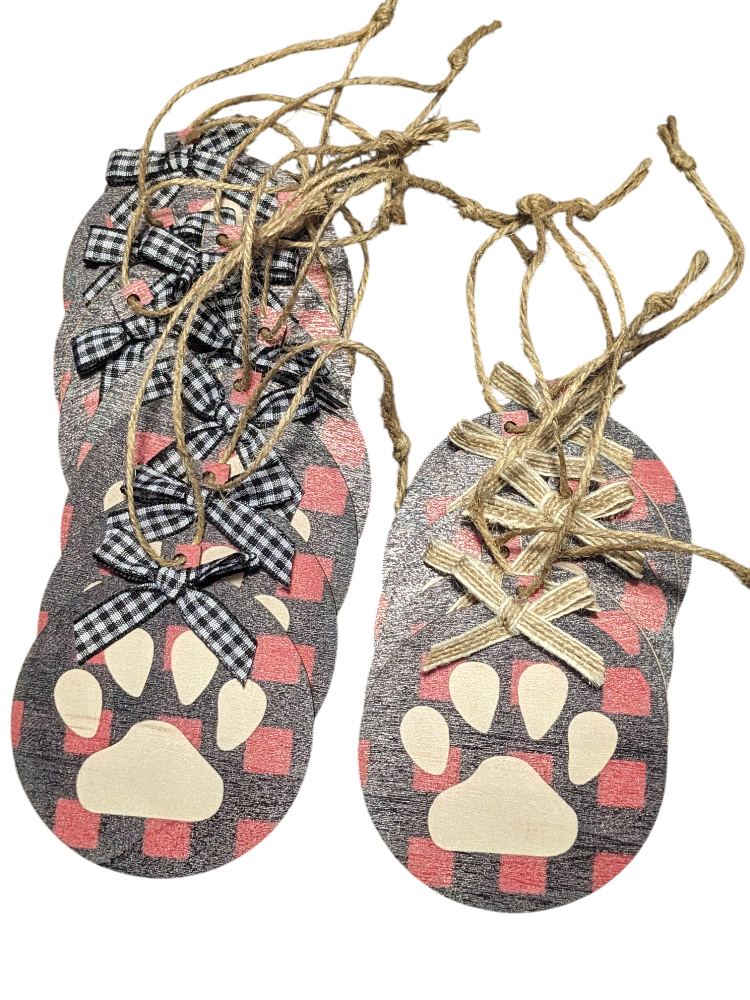 Paw Print Ornaments (Buy 2 and get 3rd free) - photo 2