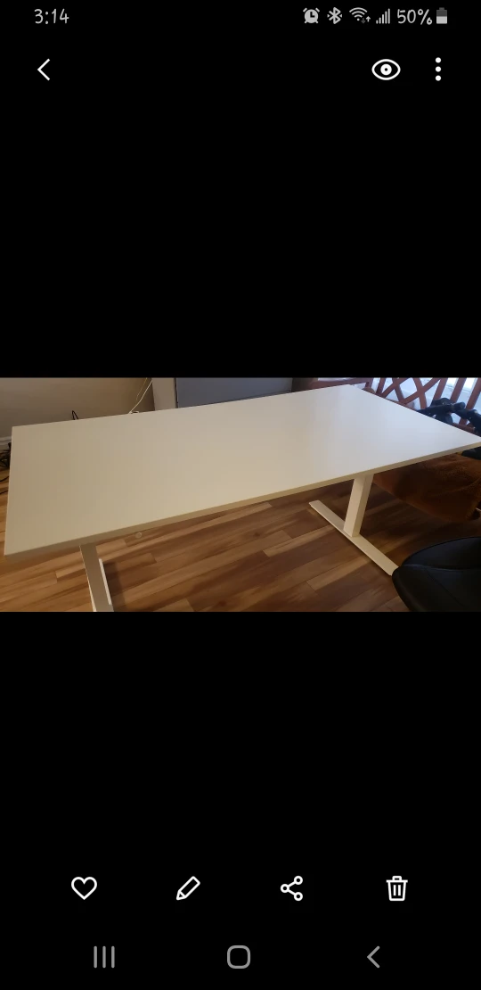 White Standing Desk - photo 4