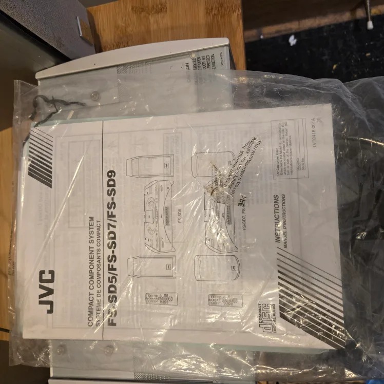 JVC Compact Component System FS-SD5FS-SD7/FS-SD9 image indicator(3)