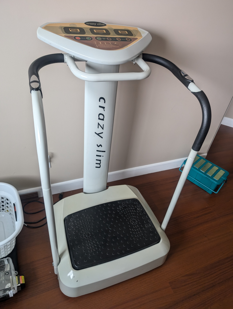 Crazy Slim Vibration Plate Exercise Machine