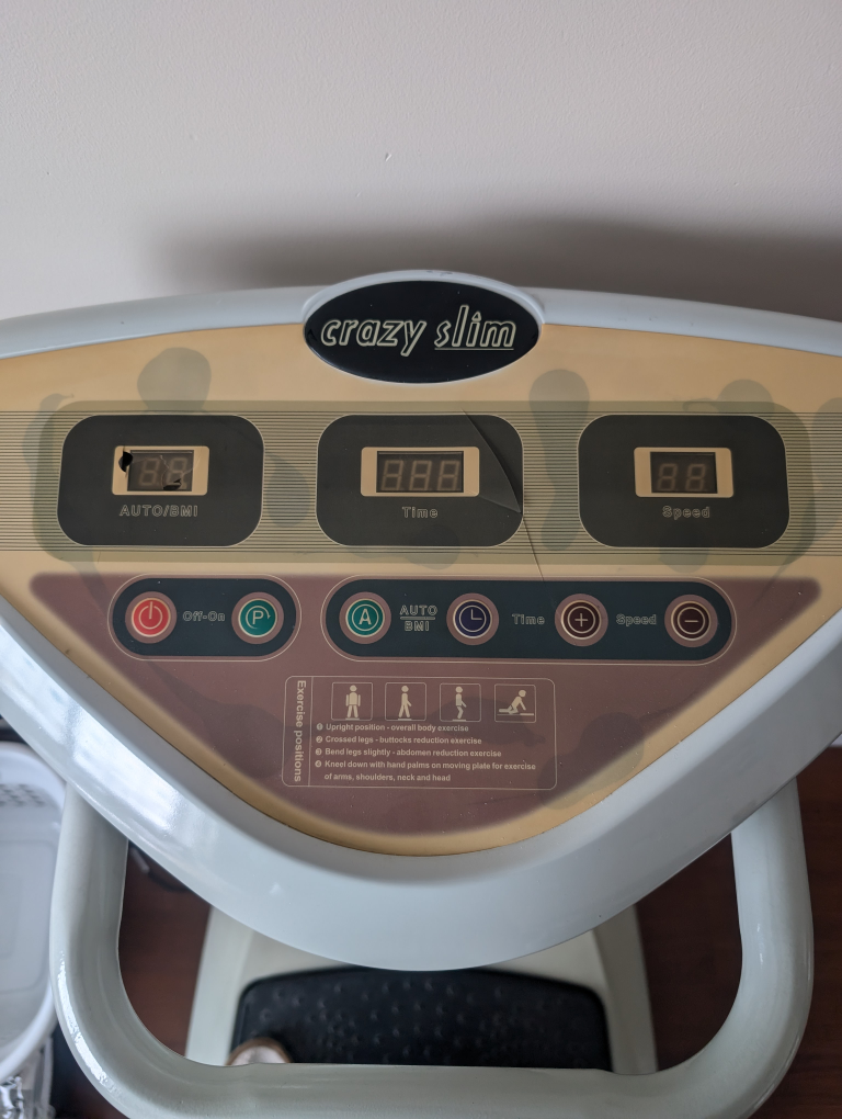 Crazy Slim Vibration Plate Exercise Machine - photo 2