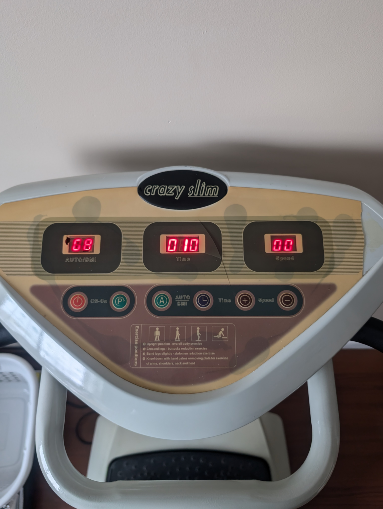 Crazy Slim Vibration Plate Exercise Machine - photo 4