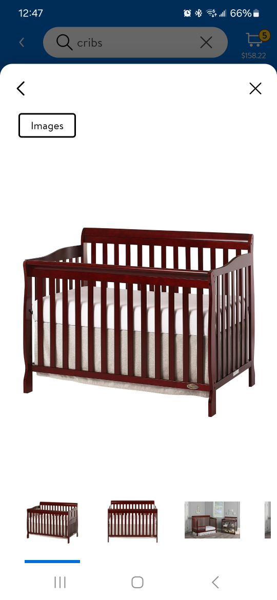 3 level baby crib