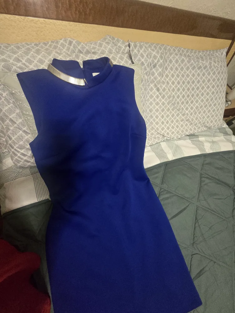 Calvin Klein Blue Dress Size 12 thumbnail