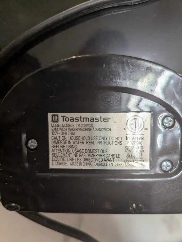 FREE - Toastmaster 2 Slice Sandwich Maker - Walmart image indicator(5)