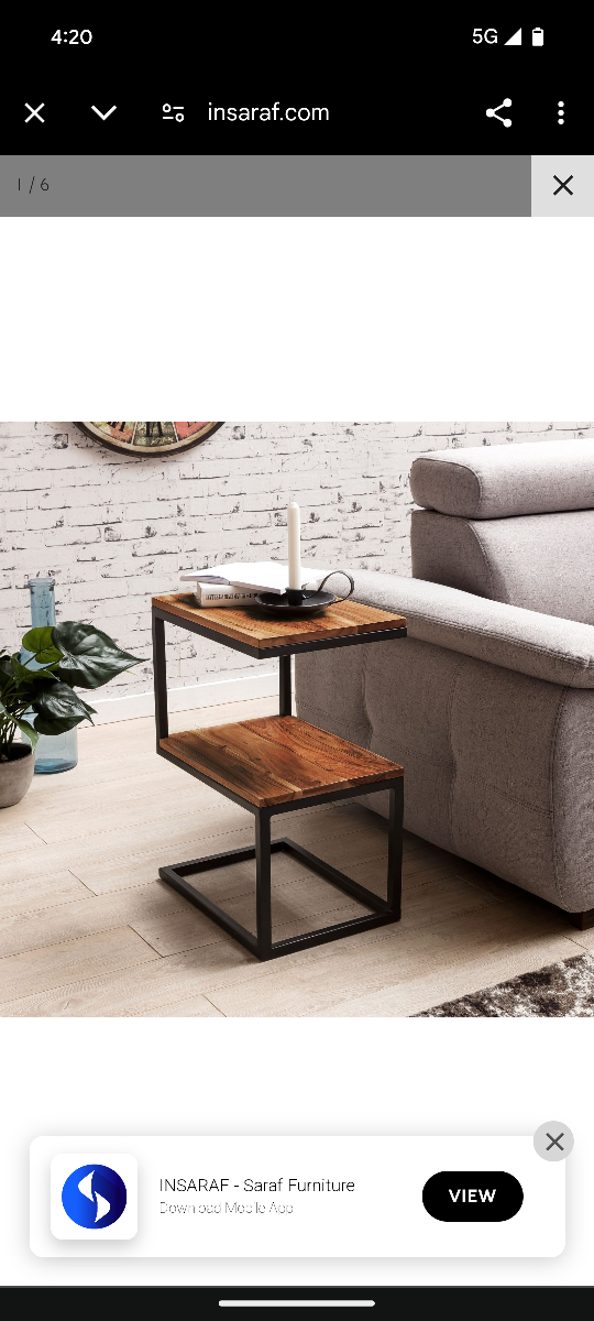 Two-Tiered End Table