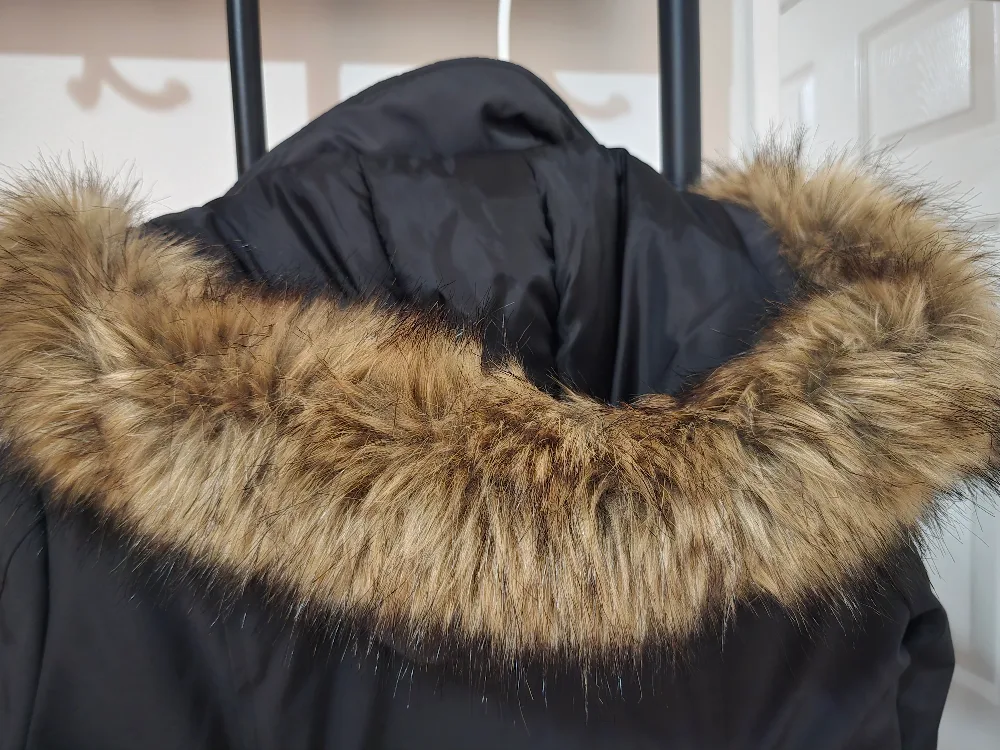 Winter Parka with Fur Hood image indicator(3)