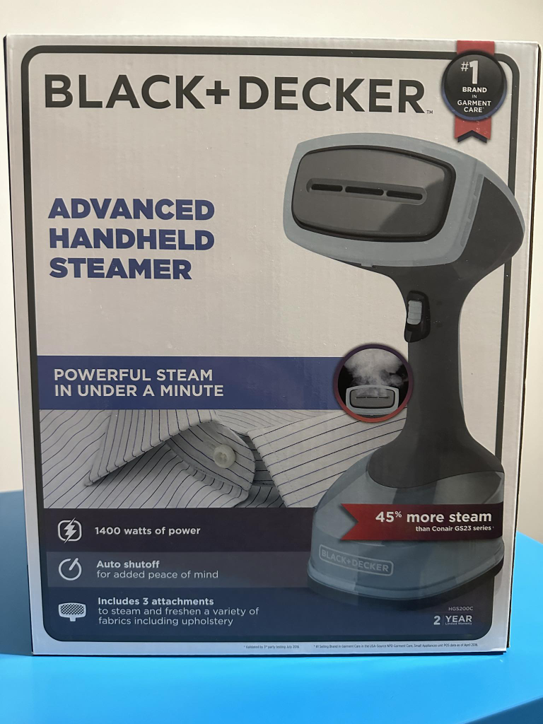 Black + Decker Handheld Garment Steamer