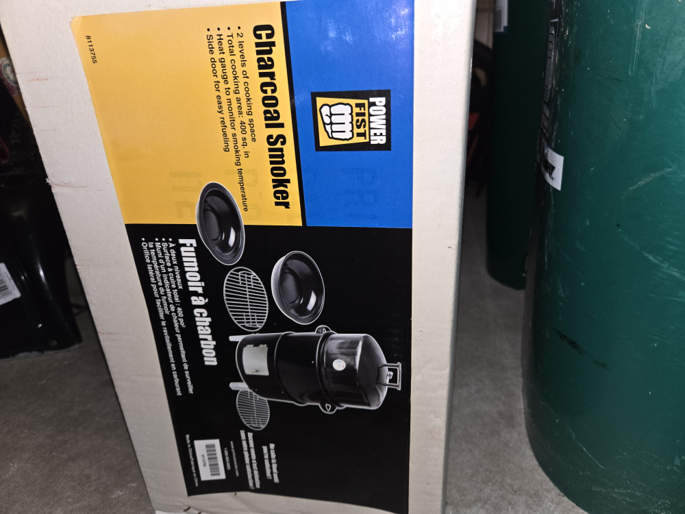 Power Fist Charcoal Smoker