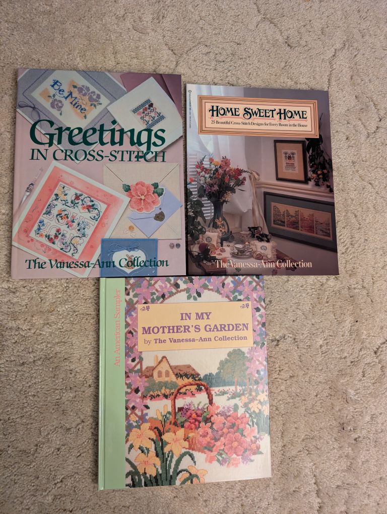 Set 9 - A huge The Vanessa-Ann Collection Cross Stitch