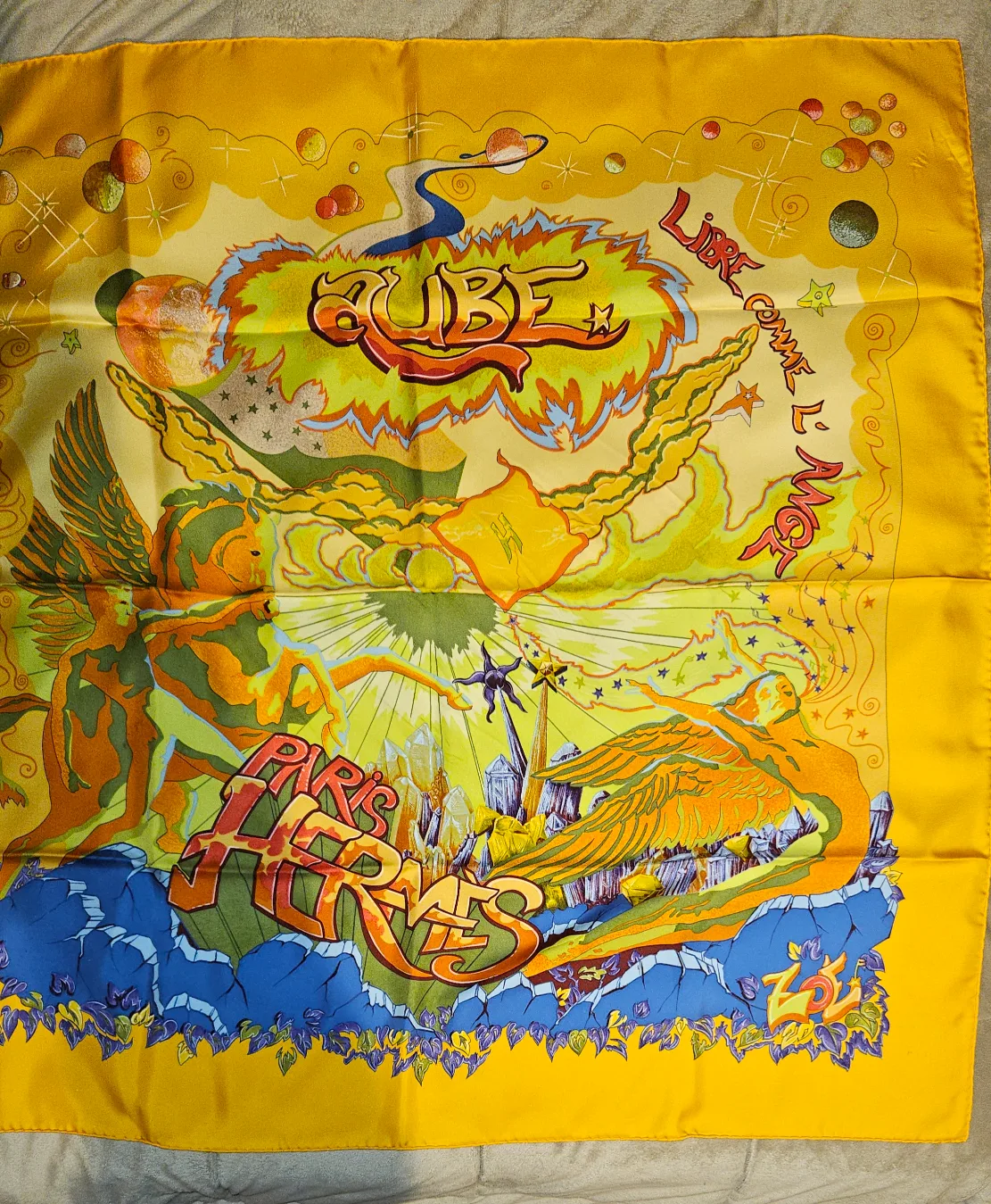 Hermes Silk Scarf - Scales méditerranéennes 2003 image indicator(5)