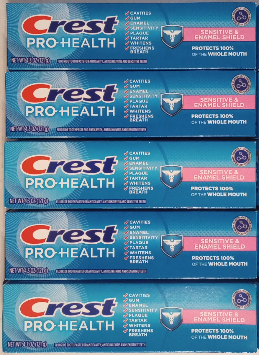 Crest Pro Health Sensitive | Enamel Shield Toothpaste - 10 boxes image indicator(2)