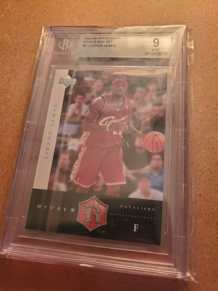 LeBron James (2nd year card!) 🔥UD #6 Rivals 2004-2005 - photo 2