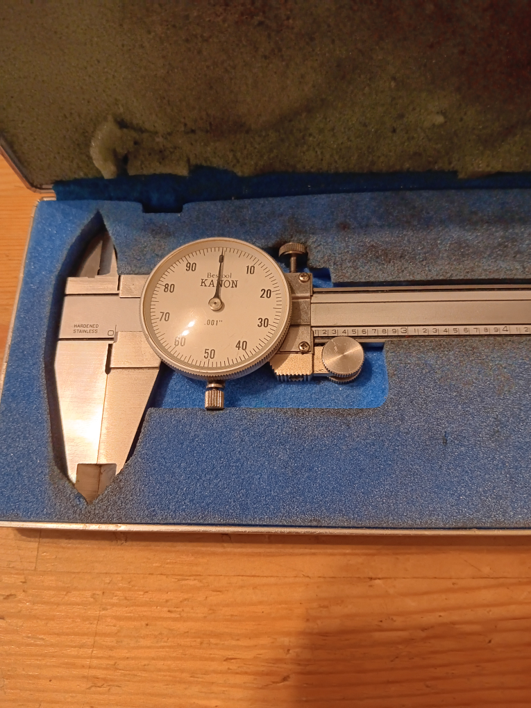 Vintage Bestel Kanon Caliper with Case - photo 4