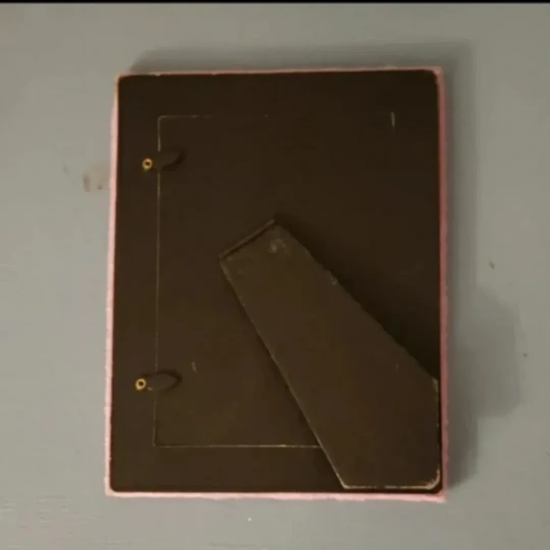 Vintage Y2k era Pink Fuzzy Picture Frame image indicator(2)