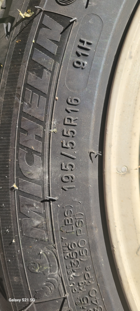 Michelin 195/55R16 Tire and Rim - photo 3