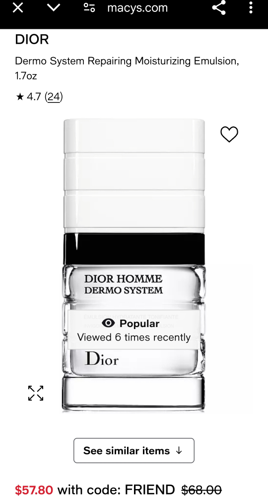 Dior Homme Dermo System Moisturizing Emulsion - photo 2