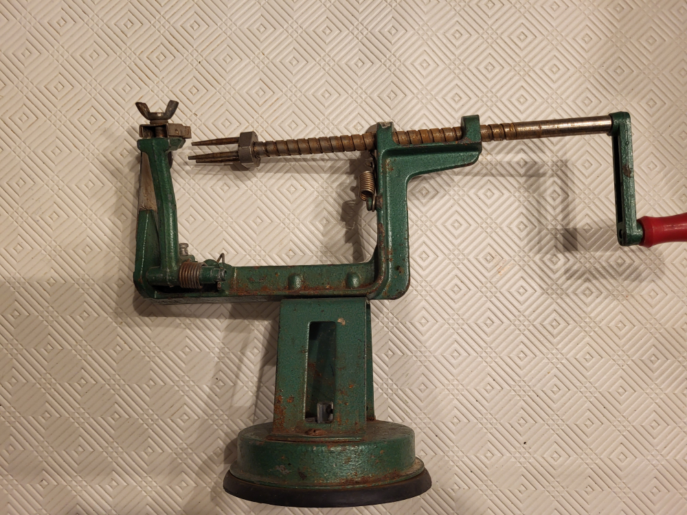 Apple peeler and corer
