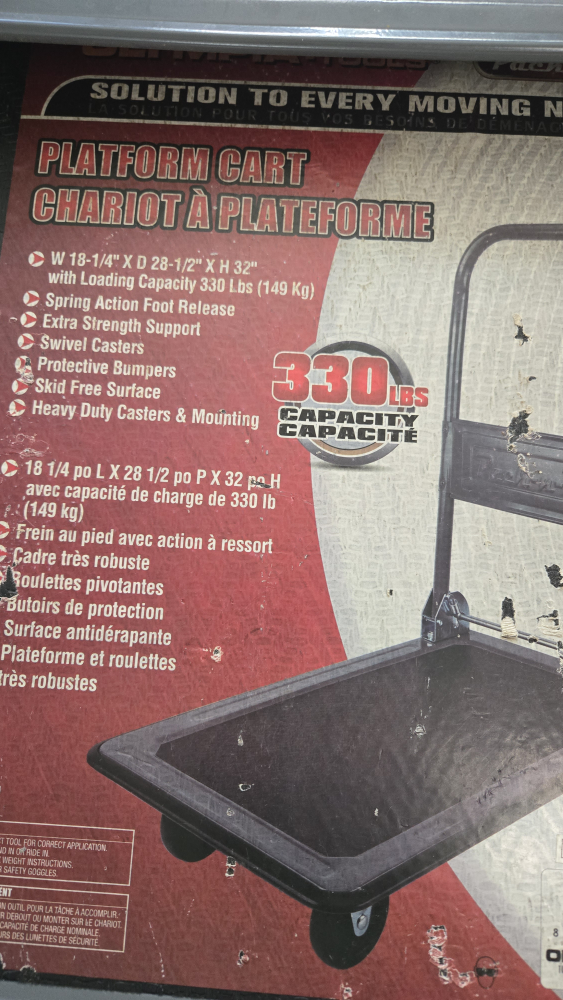 Foldable Platform Cart/Dolly #ThriftyPicks - photo 2