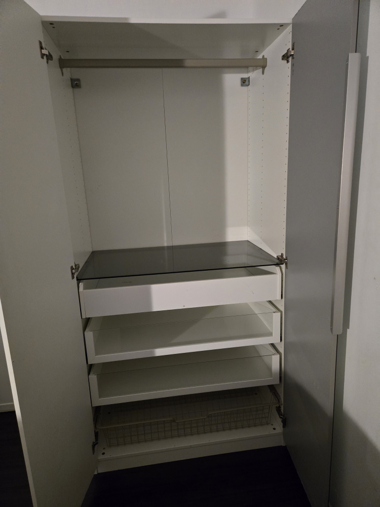 IKEA Pax Wardrobe with Mirror Door - photo 4