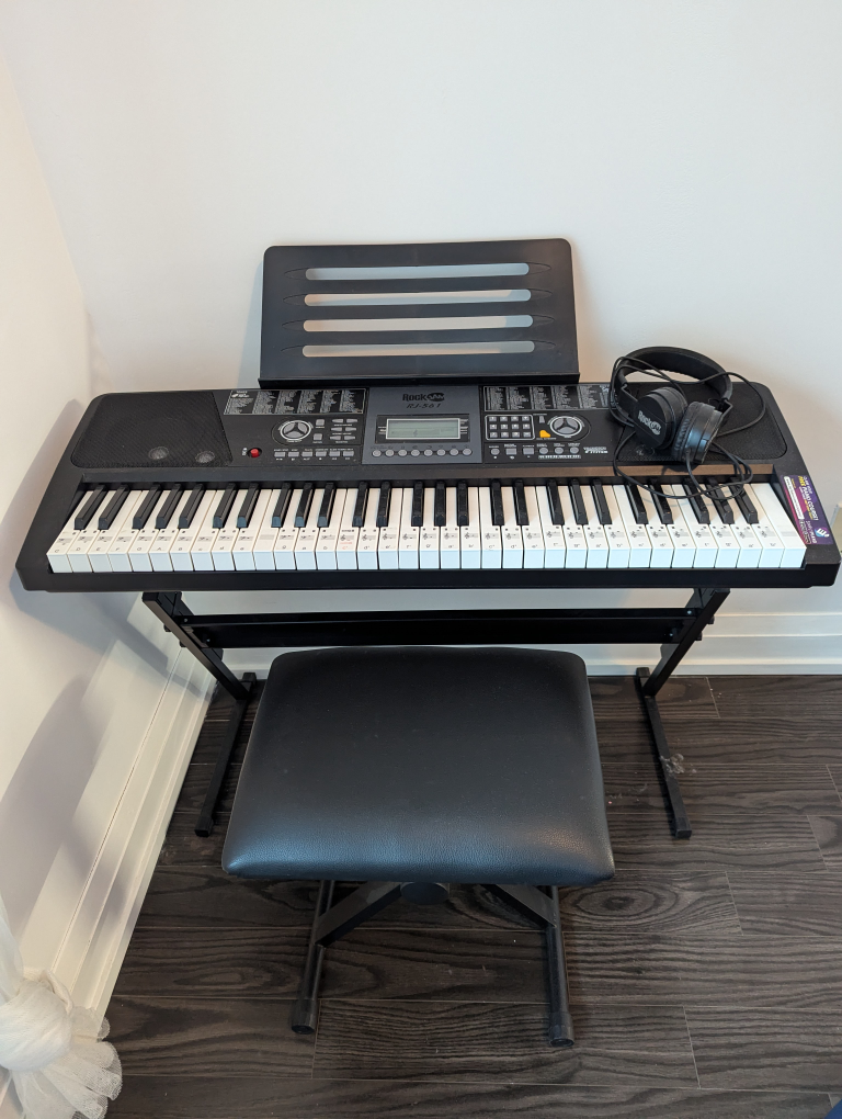 RockJam RJ-561 61 Key Electronic Keyboard