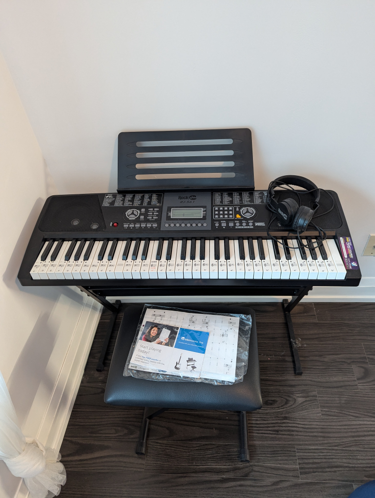 RockJam RJ-561 61 Key Electronic Keyboard - photo 4