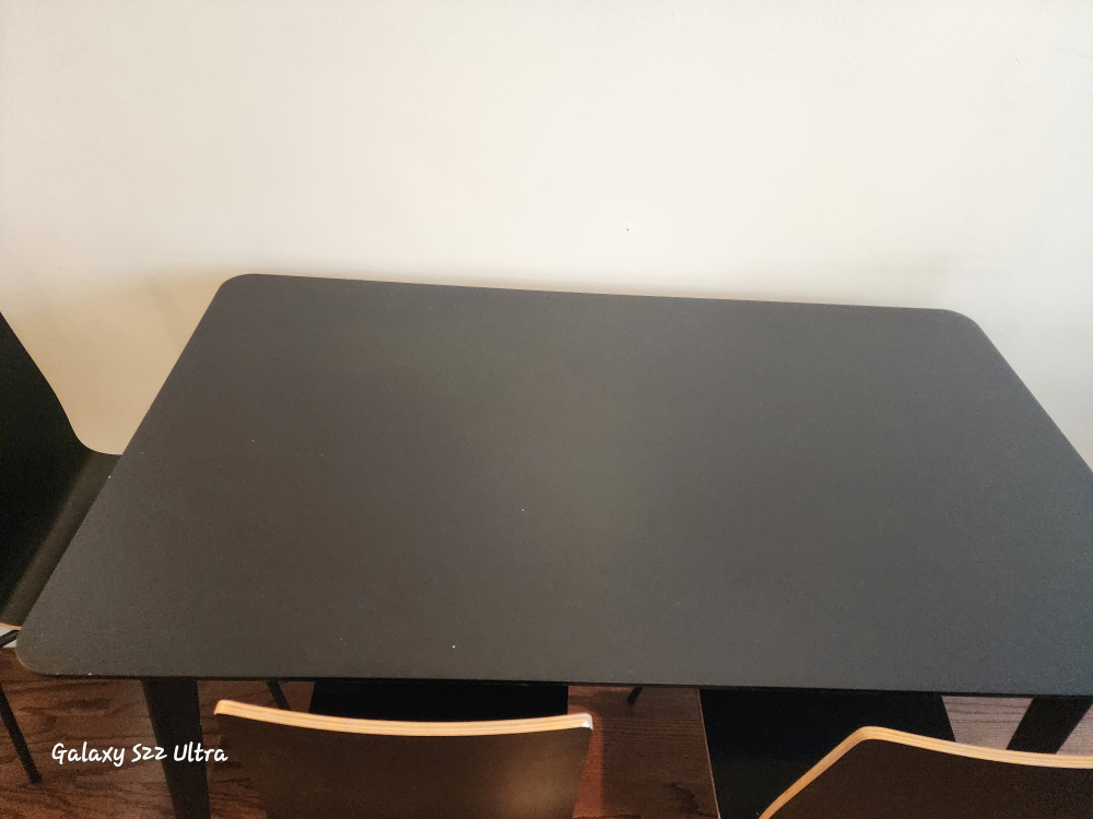 Black Dining Table Set with 4 Chairs - photo 4