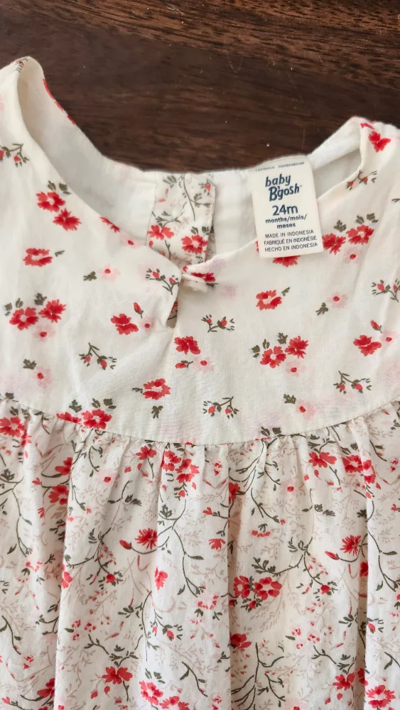 Baby Gap Floral Dress 24 Months image indicator(2)