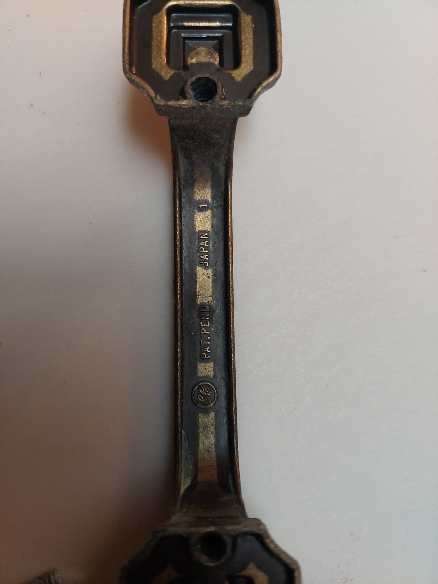 Vintage Brass Cabinet Door Hardware - photo 4
