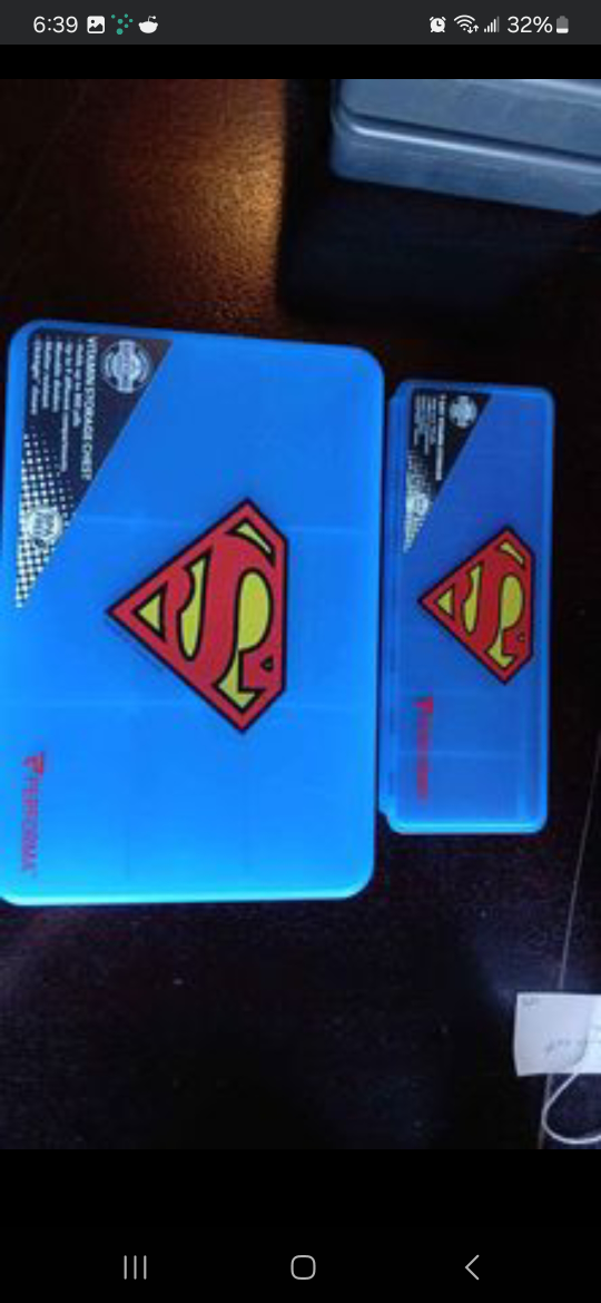 pending Superman Vitamin Storage Case - Set of 2