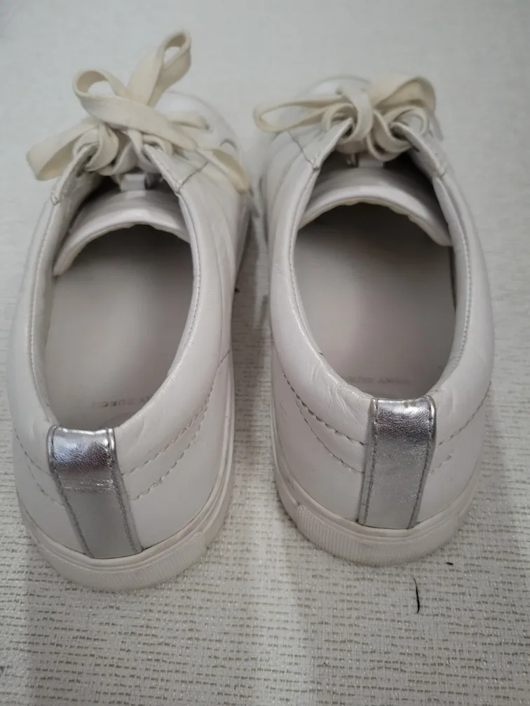 Tory Burch White Leather Sneakers image indicator(2)