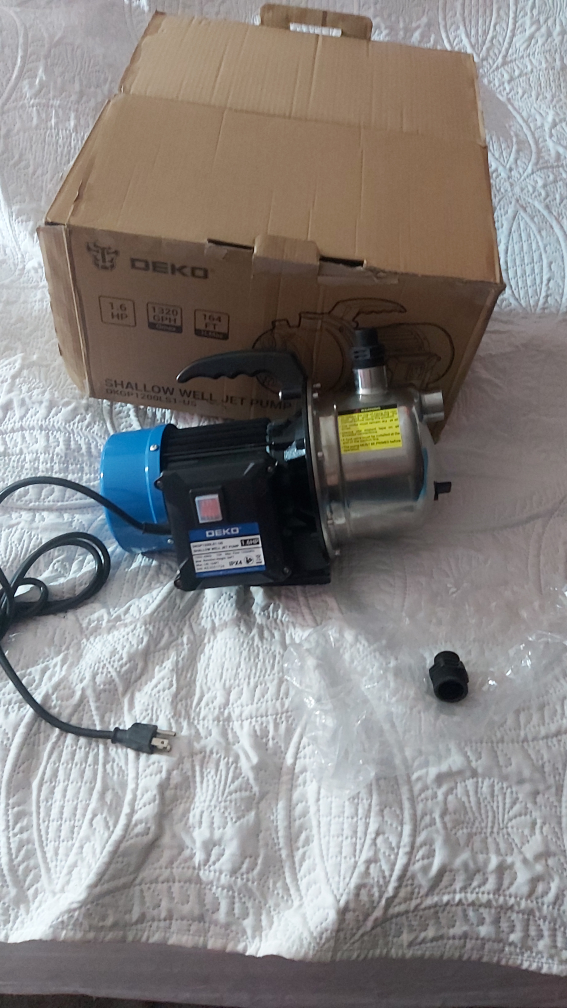 DEKOPRO 1.6HP Shallow Well Jet Pump