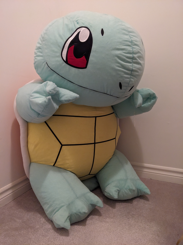 4f Giant Pokemon Squirtle plush