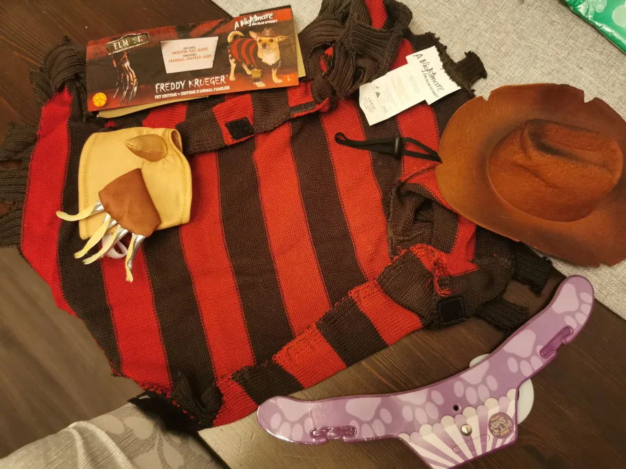 A Nightmare on Elm Street Dog Costume image indicator(3)