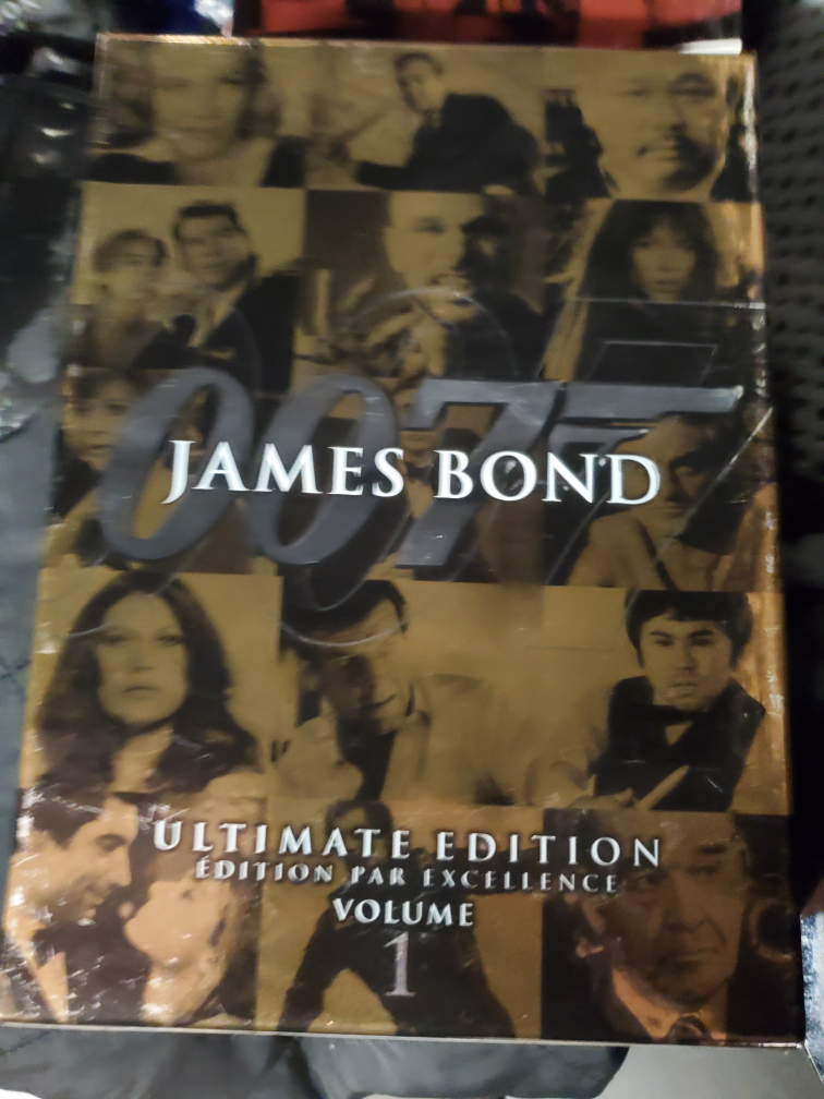 James Bond Ultimate Edition DVD Set Volumes 1-4